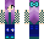 purple jeans girl cutie