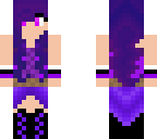 purple nether girl