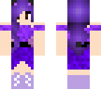 purple panda dress