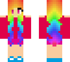 rainbow girl