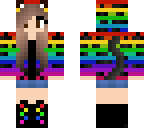 rainbow tiger girl
