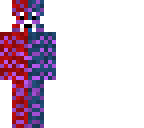 red and blue panda