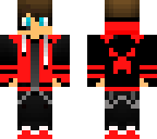 red gamer boy