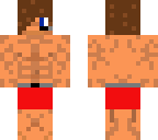red shorts strong man