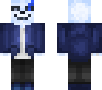 sans glowing eye