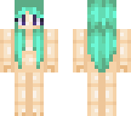 teal hair base