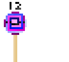 12 lollipops