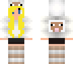 blond sheepgirl