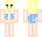 blonde and blue ombre hair base