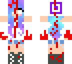 bloody herobrine girl