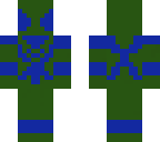 blue and green spider man