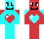 blue and red love