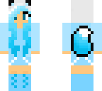 blue fox girl