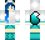 blue fox girl