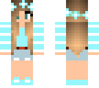 blue girl