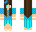 blue girl