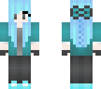 blue girl