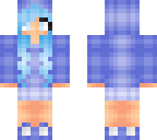 blue girl