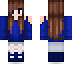 blue girl