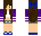 blue gradient girl