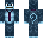 blue monkey with black eyes
