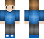 blue sweater 