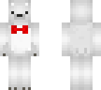 bow tie polar bear