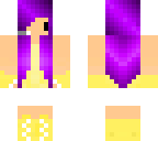 chibi girl with purple hair