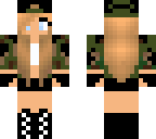cut army girl