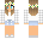 cute girl short hair daisy