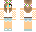 cute girl short hair daisy
