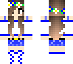 dark blue girl