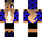 dark blue tiger girl