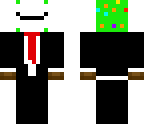 derpy rainbow barf  with tux and mask