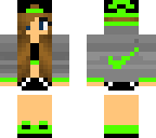 edit green nike girl