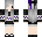 edit of silver haired girl skin