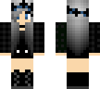 emo girl with blue eyes