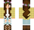 flower crown girl