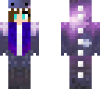 galaxy dino girl