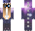 galaxy dino girl