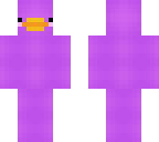 kawaii purple duck