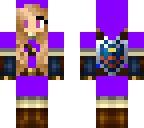 melody purple link costume