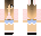 pink bunny girl