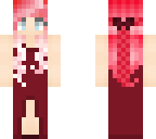 pink hair prom girl