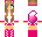 pink wolf girl
