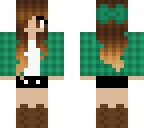 plaid survival girl