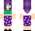 purple dot girl