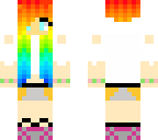 rainbow girl edit
