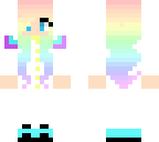 rainbow karate girl