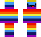 rainbow skin